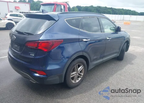 2018 Hyundai Santa Fe Sport 2.4L из США, поврежденный, VIN 5XYZUDLB6JG511207